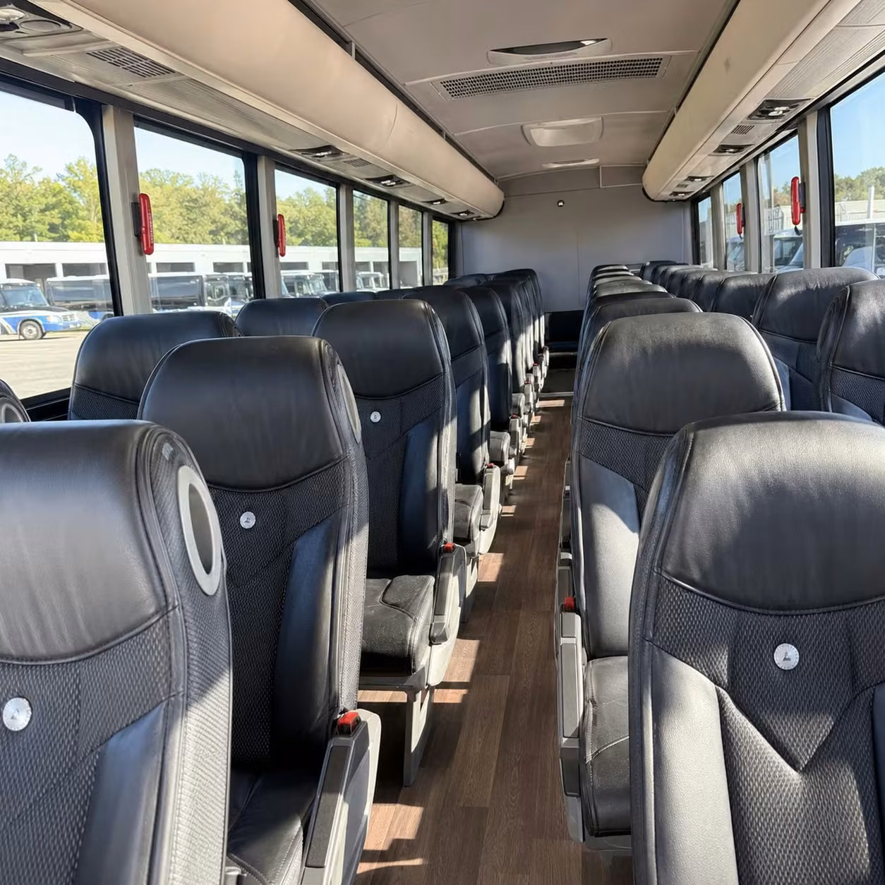 charter bus rentals for large santa rosa prom groups comfortable safe and right on schedule