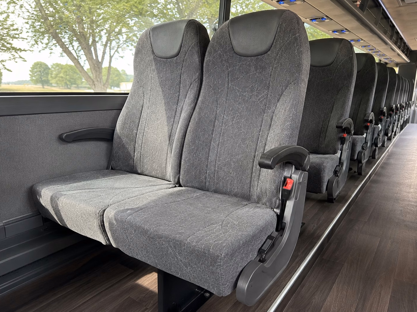 how bus type changes charter bus prices in santa rosa california