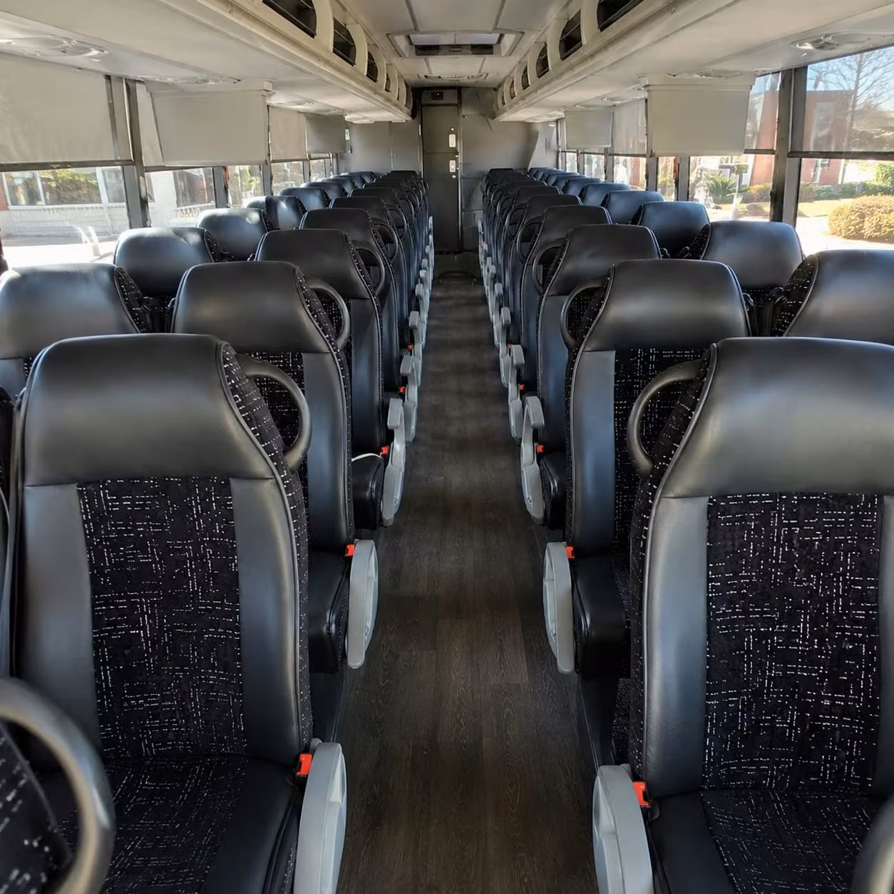 santa rosa charter bus interior gallery