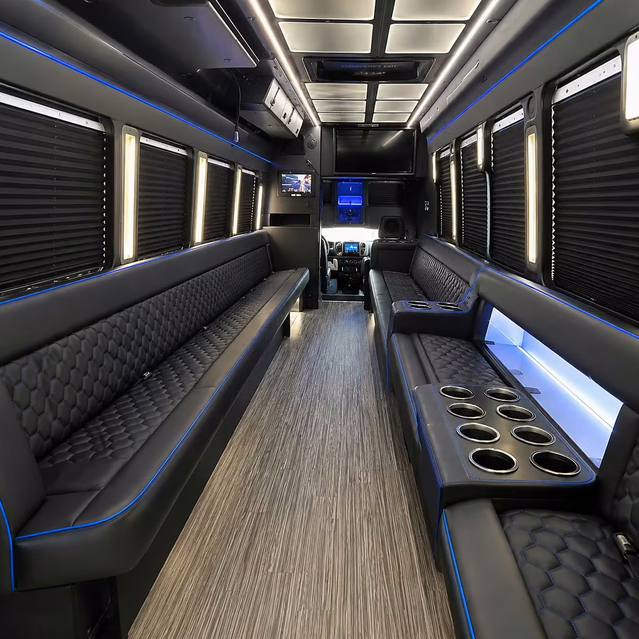 santa rosa party bus rental