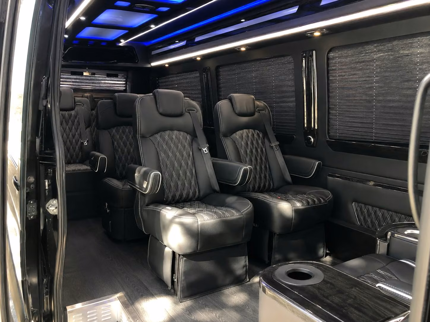 sprinter van with driver interior